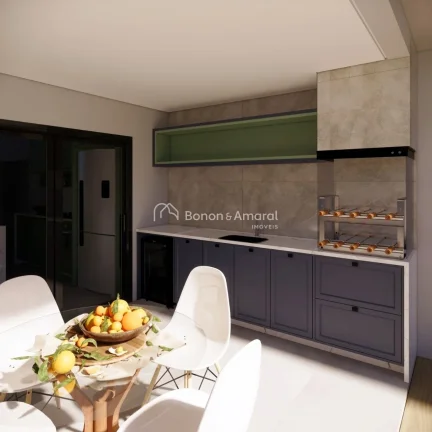 Imagem Casa à venda em condomínio, Nova Odessa, térrea, em construção,3 suites,lavabo,uma suíte com c...