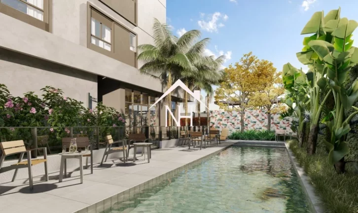 Imagem Apartamento de 111m c/ 3 suítes, 2 vagas, terraço gourmet, Brinquedoteca, piscinas Adulto e infantil, salão de festas,academia,sauna,pet care,solarium