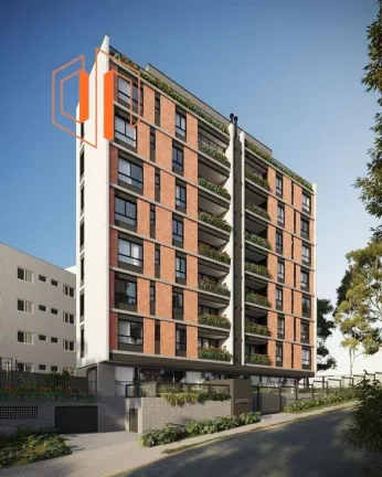 Imagem Cobertura Duplex para Venda em Curitiba, Água Verde, 3 dormitórios, 1 suíte, 3 banheiros, 2 vagas