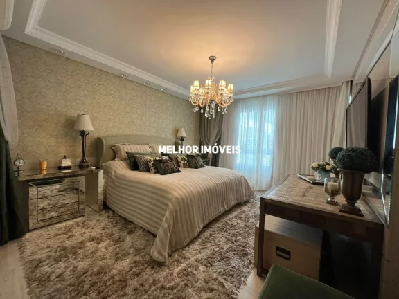 Imagem Apartamento a venda com vista Mar mobiliado, equipado e decorado com 04 Suítes Localizado na Meia Praia Itapema