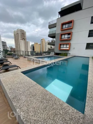 Imagem Apartamento 32M², 1Q, 1 Banheiro, 1 Vaga, Piscina, Academia, Churrasqueira, Gerador, Piscina Aquecida, Salão de Festas, Split, Brinquedoteca, Quadra.