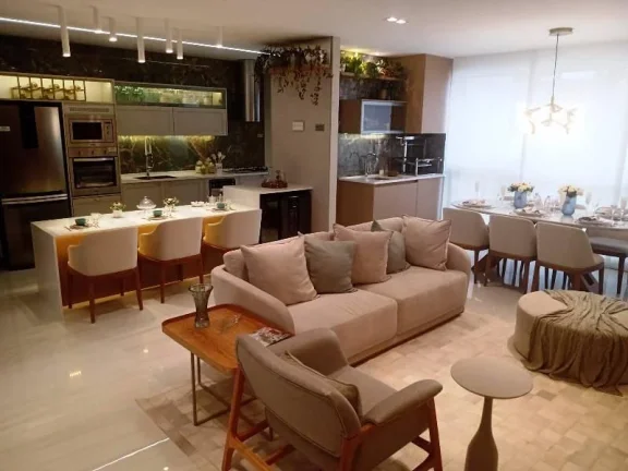 Imagem Apartamento para Venda em Santo André, Vila Assuncao, 3 dormitórios, 3 suítes, 1 banheiro, 2 vagas