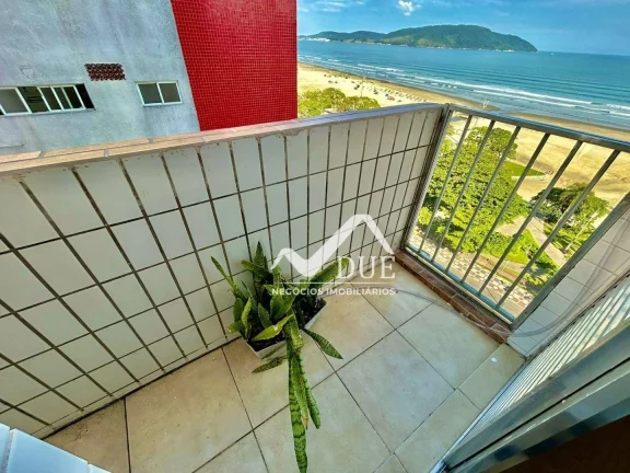 Imagem Oportunidade de apartamento frente mar com vista panorâmica da Orla de Santos, no Miolinho da Pompéia.