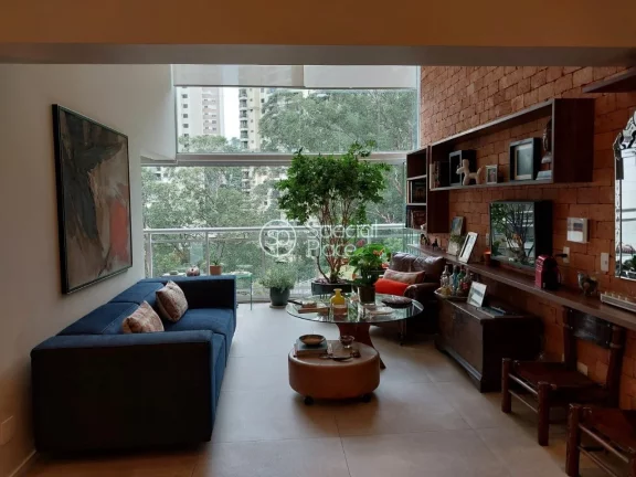 Imagem Ótimo apto à venda no Panamby ?Panamby - Área 164m² - Living com pé direito duplo para dois amb...