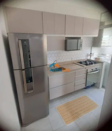 Imagem Lindo apartamento semi-mobiliado com 2 dormitórios, 45 m² - Represinha/Cotia - venda por R$ 210.000