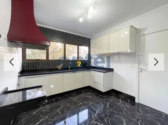 Imagem Apartamento Semimobiliado de 217m2, 4 dorms (2 suítes), 5 vagas, para venda ou locação no condomínio Edifício Condomínio Hyde Park - Morumbi - SP
