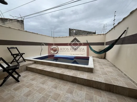 Imagem Casa térrea com piscina em Jardim Grandesp - Itanhaém: 2 dormitórios, 1 suíte, 68m² e por R$360.000,00