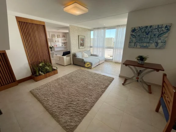 Imagem Viva o Alto Padrão na Enseada Azul, Guarapari. Apresentamos uma Cobertura Duplex espetacular, total...
