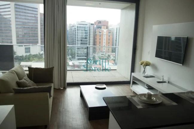 Imagem Apartamento Mobiliado para Alugar em Vila Olímpia - São Paulo/SP.