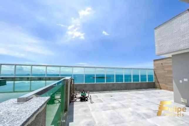 Imagem Cobertura Duplex Frente para o mar na Praia de Itaparica