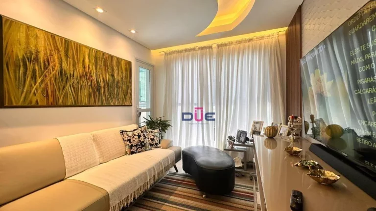 Imagem Apartamento a poucos passos da orla na Aparecida em Santos, lazer completo, frente, 2 suites, 1 vaga todo planejado.
