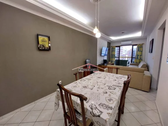 Imagem Apartamento para alugar, 80 m² por R$ 2.990,02/mês - Tupi - Praia Grande/SP