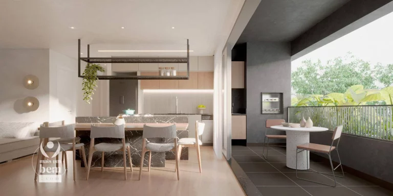 Imagem Apartamento em construção, com 82 m², 3 quartos sendo 1 suíte à venda por R$ 889.000 - Boa Vista - Curitiba/PR