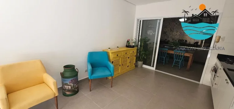 Imagem Aluguel anual em Juquehy, Casa a Venda, 2 dorm, 1 suíte, piscina, churrasqueira, 1 vaga, 10 pessoas, 100m² de área construída | Juquehy Imobiliária