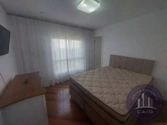 Imagem Apartamento com 3 quartos, 98m², aluguel por R$ 6.700/mês- Alphaville/SP