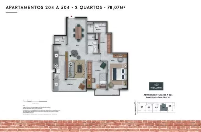 Imagem Villa Visconti - Apartamento à venda no bairro Botafogo - Rio de Janeiro/RJ