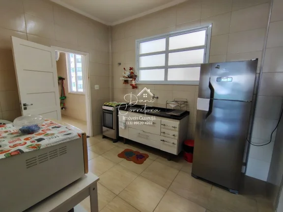 Imagem Apartamento à venda em Guarujá-SP, Pitangueiras: 2 quartos, 1 suíte mais dep, 2 salas, 3 banheiros, 1 vaga de garagem, 110m².