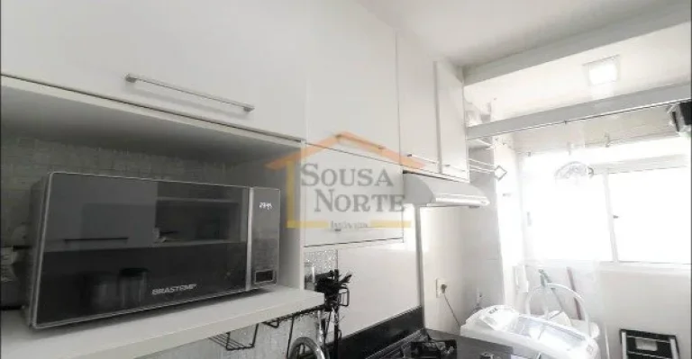 Imagem Apartamento com 50m², dispõe de 2 dormitórios, sendo 1 suite, sala para dois ambientes, varanda, ...