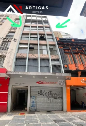 Imagem Sala Comercial á venda no Centro Rua São Bento A.U 102,00 m2