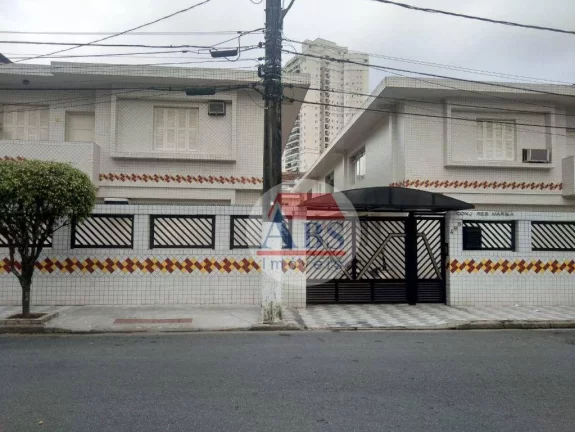 Imagem Casa com 2 dormitórios à venda, 92 m² por R$ 400.000,00 - Encruzilhada - Santos/SP