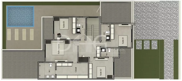 Imagem Casa à venda com 312,50 m² | Santorini Residencial Club | Paulínia - SP