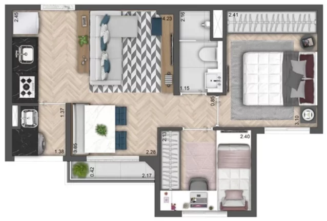 Imagem APARTAMENTO RESIDENCIAL em São Paulo - SP, Imirim