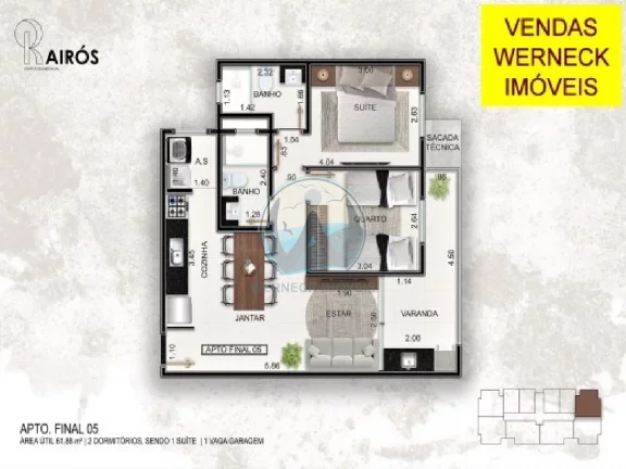Imagem APTO RESIDENCIAL em Ubatuba - SP, CENTRO