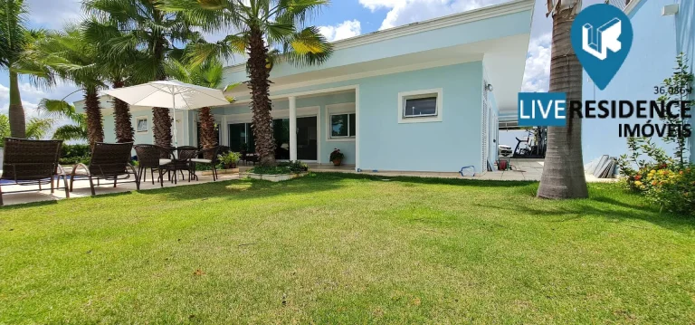 Imagem Casa Térrea, Alto Padrão, 4 Suítes e Piscina no Parque da Fazenda