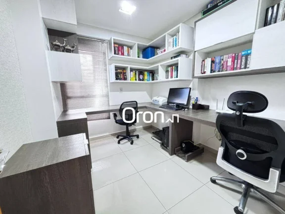 Imagem Apartamento mobiliado com 3 dormitórios à venda, 110 m² por R$ 1.046.000 - Serrinha - Goiânia/GO