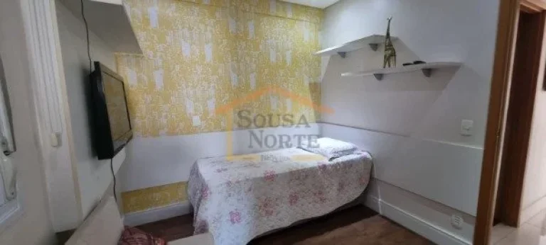 Imagem Apartamento com 129m², dispõe de 3 dormitórios, sendo 3 suites com armários, sala dois ambientes...