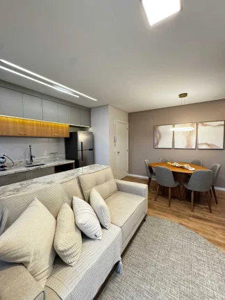 Imagem Apartamento Mobiliado com 2 Dormitórios sendo 1 Suíte na Anita Garibaldi em Joinville - SC