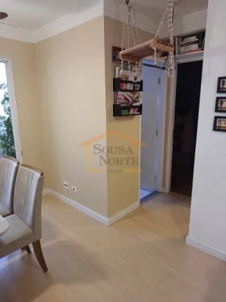 Imagem Apartamento, 2 dormitórios, sendo 1 suíte, sala para 2 ambientes, sacada, cozinha com armários, 2...