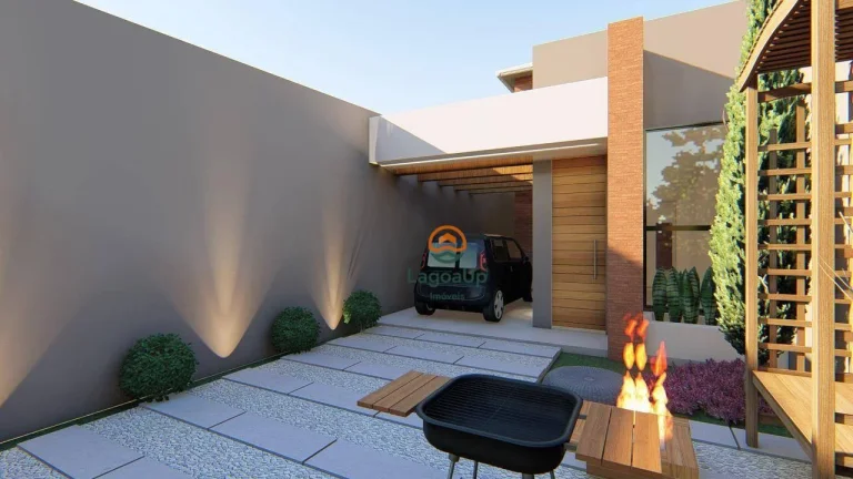 Imagem Casa com 3 dormitórios à venda, 90 m² por R$ 649.000 - Portal do Sol - Lagoa Santa/MG