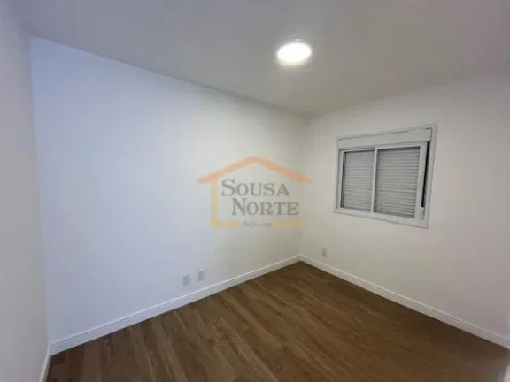 Imagem Apartamento de 42m² com 2 dormitórios, sala com piso vinílico, cozinha com móveis planejados, ba...