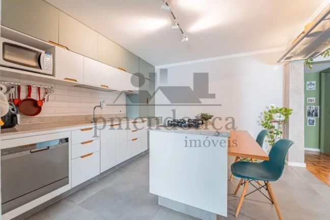 Imagem Pompéia apartamento reformado com 2 dormitórios e 1 vaga, 84m²