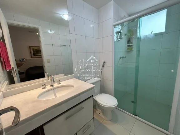 Imagem Imperdível oportunidade: Apartamento à venda em Guarujá-SP, Vila Alzira! 3 quartos, 1 suíte, 2 salas, 2 banheiros, 2 vagas, 129m²!