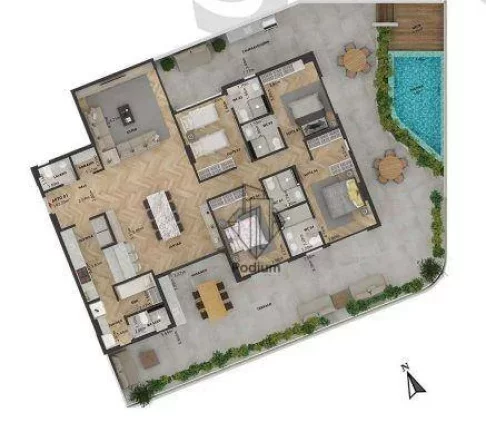 Imagem Apartamento térreo com área privativa a 294m da praia do Bessa no Jardim Oceania. - AP1541