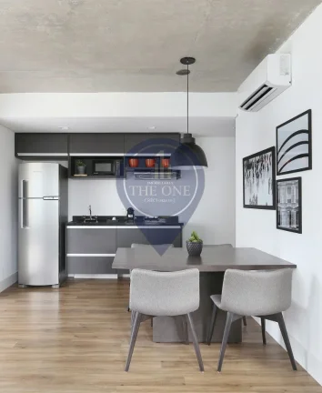 Imagem Studio de Luxo à Venda em São Paulo-SP, Bairro Cidade Monções: 1 Quarto, 1 Banheiro, 1 Vaga, 63m² de Pura Sofisticação!