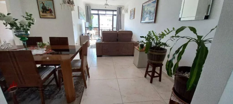 Imagem Apartamento com 3 dormitórios à venda, 105 m² por R$ 580.000,00 - Ocian - Praia Grande/SP