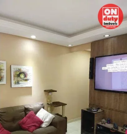Imagem Apartamento com 1 dormitório à venda, 42 m² por R$ 268.000 - Centro - São Vicente