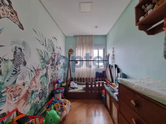 Imagem Apartamento mobiliado 95m2 3 dormitórios, sendo 1 suíte, varanda gourmet, 2 vagas no condomínio clube Family Garden na Chácara Inglesa