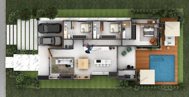 Imagem Condomínio Reserva das Águas - Casa à venda no bairro Centenário - Torres/RS