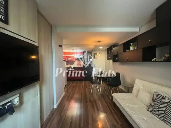 Imagem Flat disponível para locação no Adagio São Paulo Moema, com 39m² 1 dormitório e 1 vaga de garagem