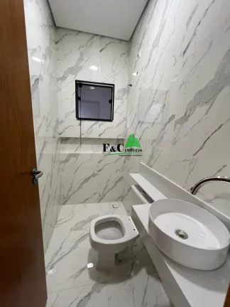 Imagem Casa para Venda em Santa Bárbara D`Oeste, Jardim das Palmeiras, 3 dormitórios, 1 suíte, 1 banheiro, 2 vagas