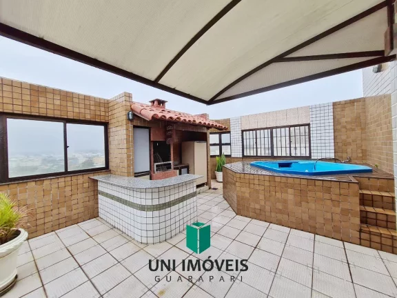 Imagem Cobertura duplex com lazer completo e 02 vagas a venda na Praia do Morro - Guarapari