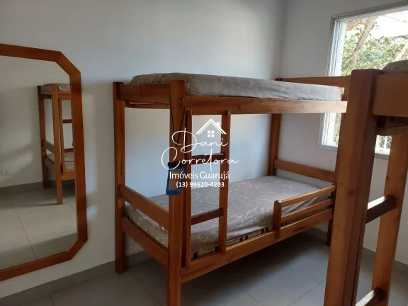 Imagem Apartamento lado praia Enseada, Guarujá-SP! 2 quartos, 2 salas, 2 banheiros, 1 vaga, 77m².