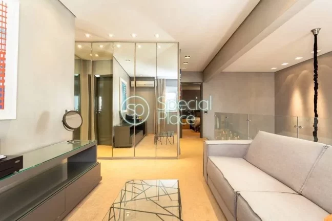 Imagem Ótimo apartamento duplex em Moema Pássaros, totalmente reformado e mobiliado. - Área: 163,00m² -...