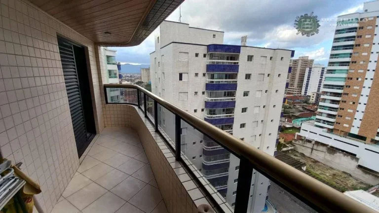 Imagem Apartamento com 2 dormitórios à venda, 72 m² por R$ 445.000,00 - Aviação - Praia Grande/SP