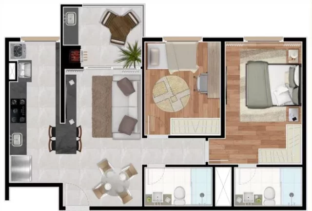 Imagem Apartamento para Venda em Santo André / SP no bairro Casa Branca