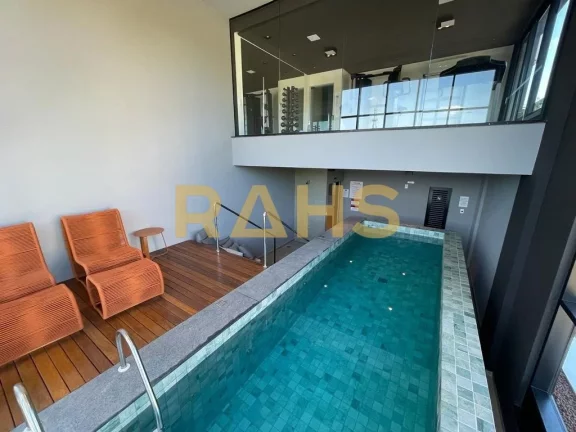 Imagem Lindo apartamento com jardim suspenso na faixada do edifício! Iluminação moderna e inspiradora, a...